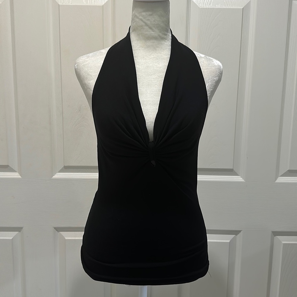 Charlotte Russe / Black Halter Top / Small